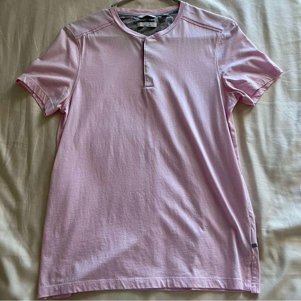 Pink Short Sleeve Top